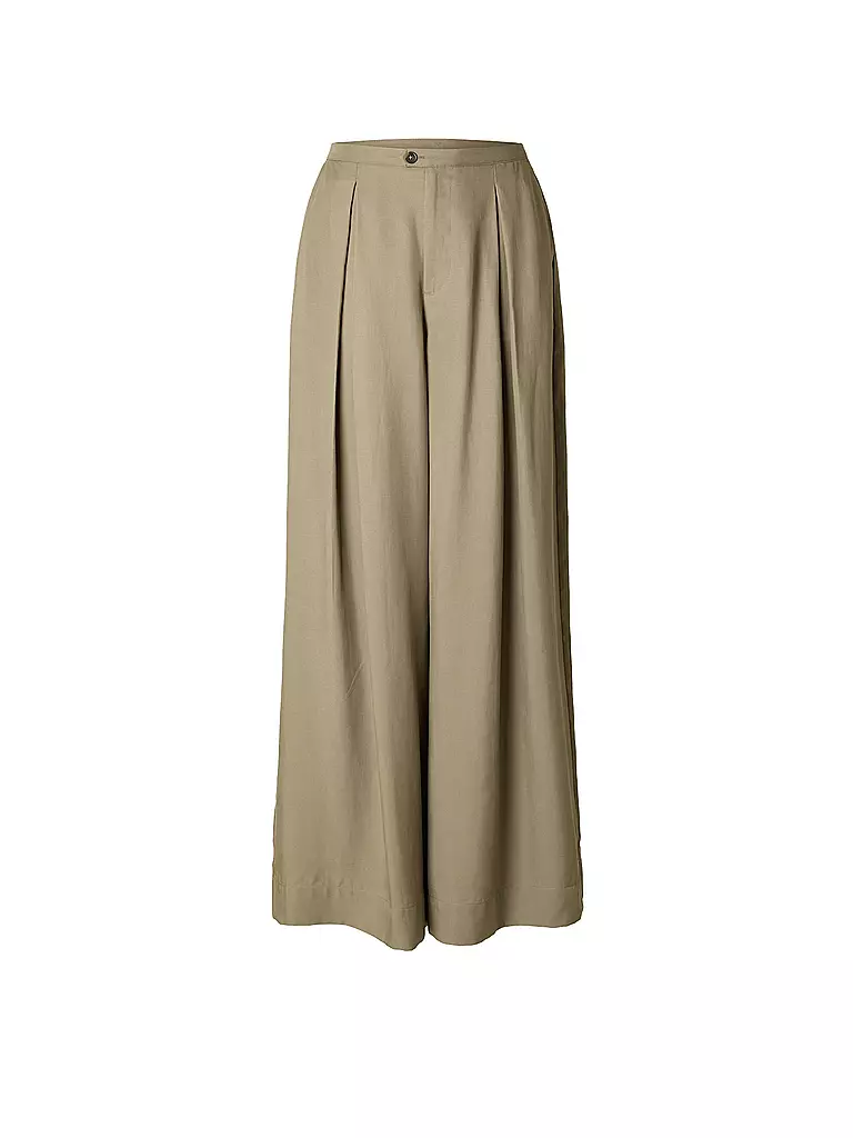 SELECTED FEMME | Pantaloni Marlene SLFNATUK | Oliva