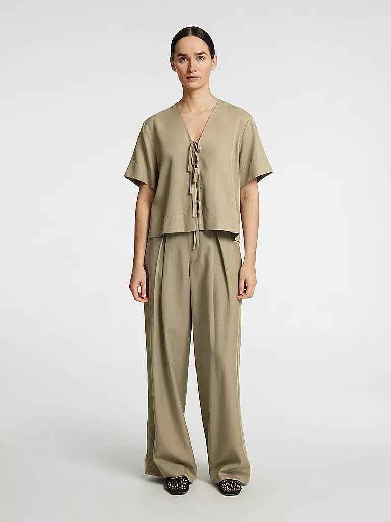 SELECTED FEMME | Pantaloni Marlene SLFNATUK | Oliva
