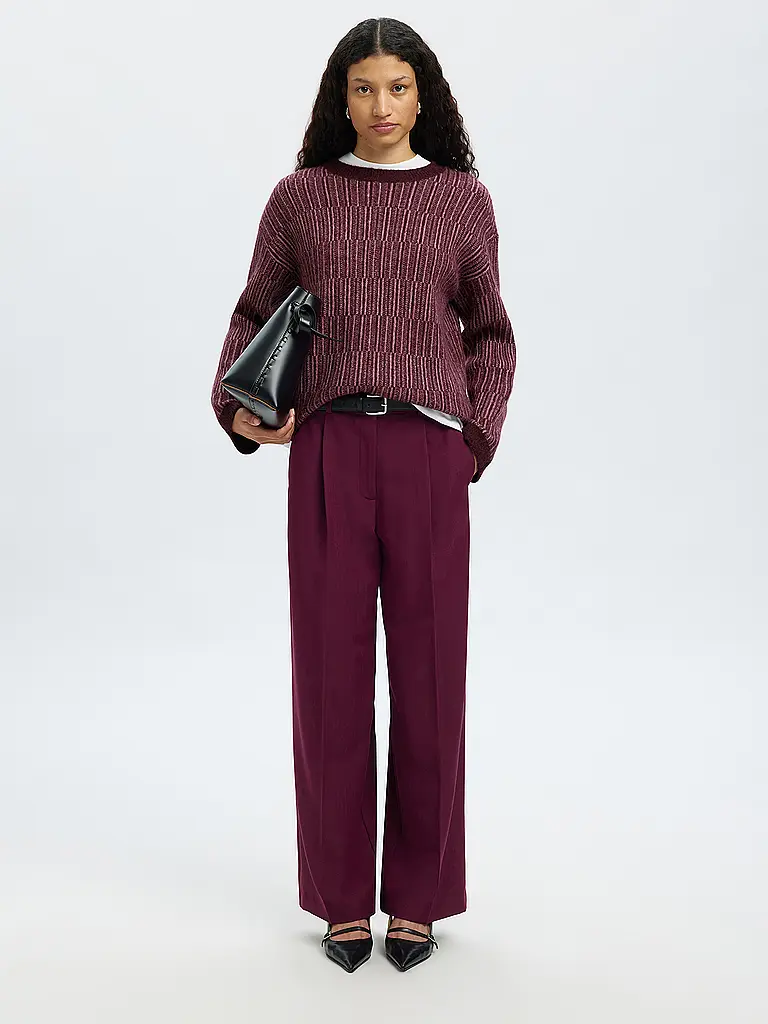 SELECTED FEMME | Pullover SLFALVA | Rosso scuro