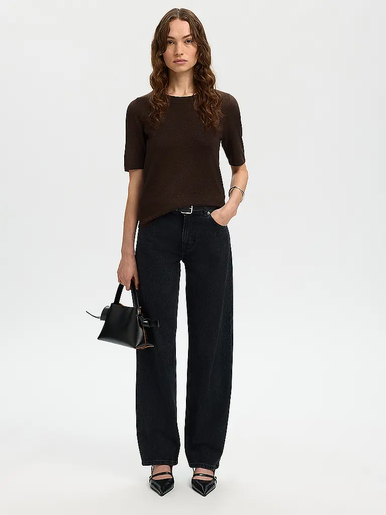 SELECTED FEMME | Pullover SLFLURA | Marrone