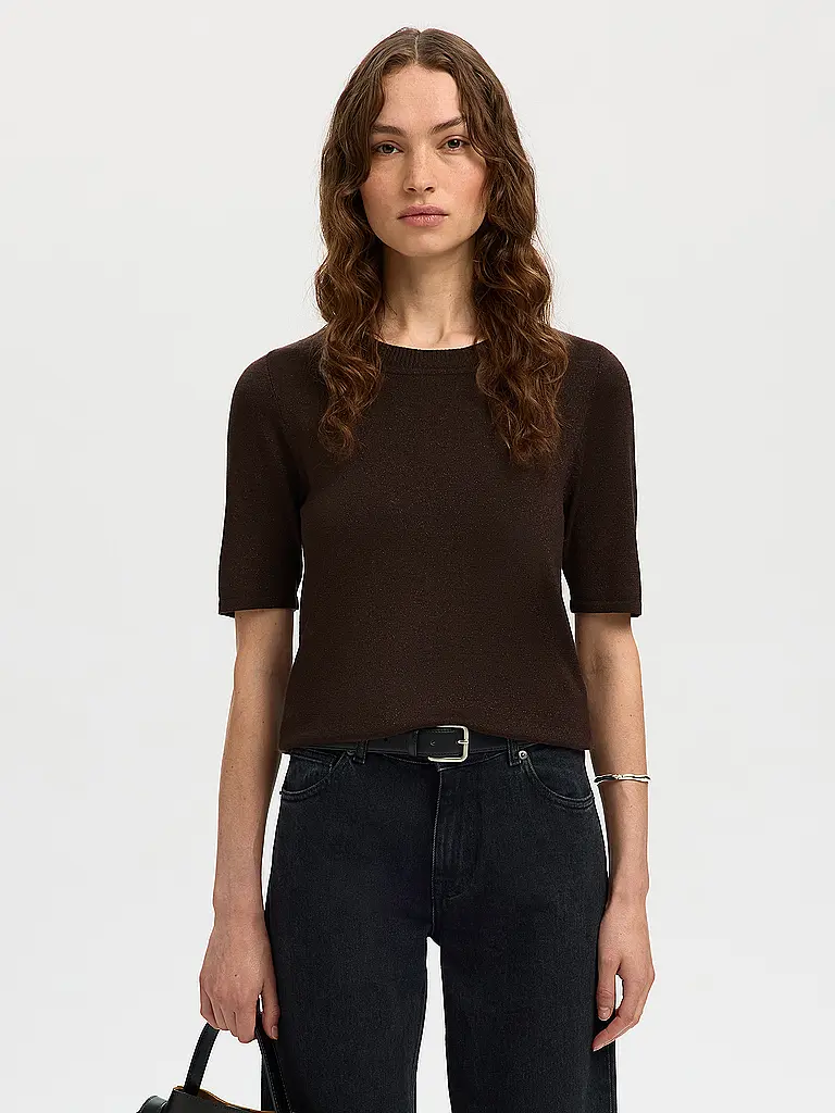 SELECTED FEMME | Pullover SLFLURA | Marrone