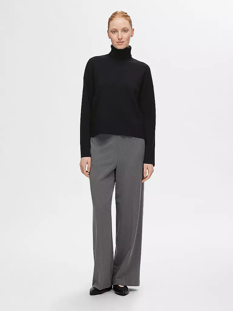 SELECTED FEMME | Rollkragenpullover  SLFKAMMA | Nero