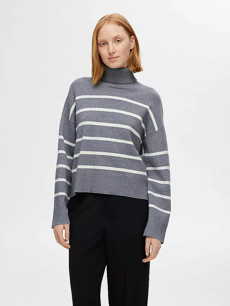 SELECTED FEMME | Rollkragenpullover  SLFKAMMA | Grigio