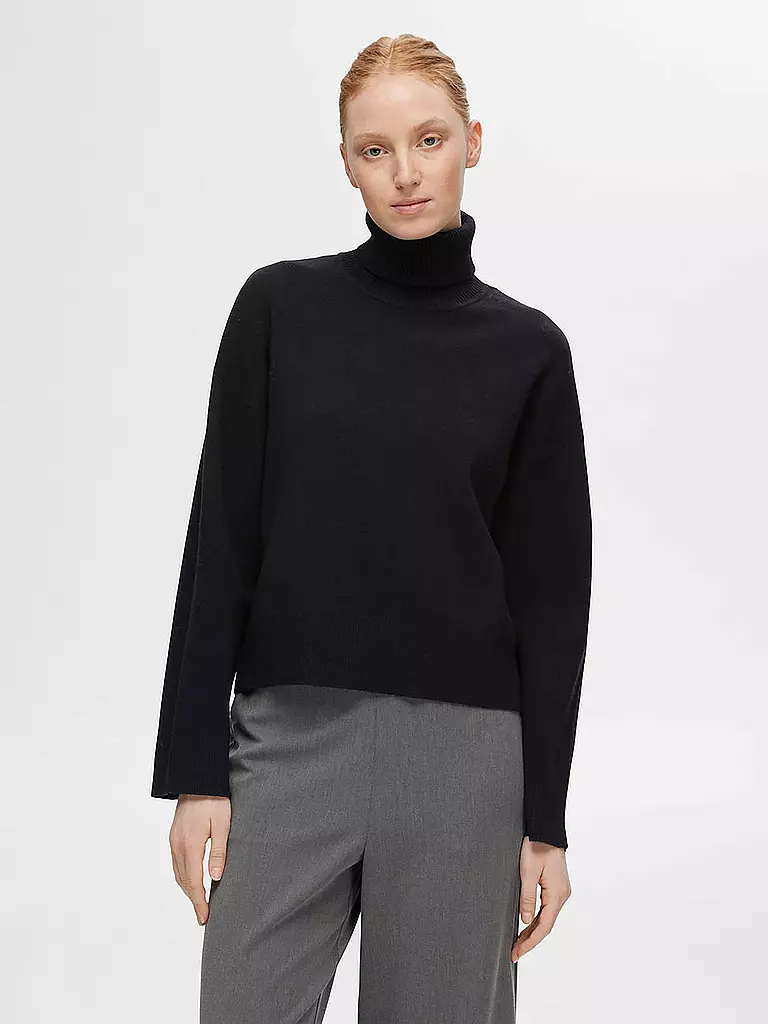 SELECTED FEMME | Rollkragenpullover  SLFKAMMA | Nero