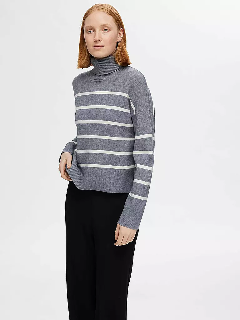 SELECTED FEMME | Rollkragenpullover  SLFKAMMA | Grigio