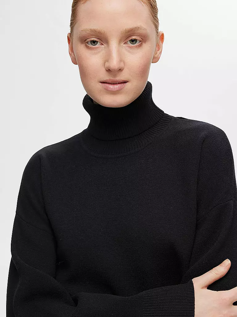 SELECTED FEMME | Rollkragenpullover  SLFKAMMA | Nero