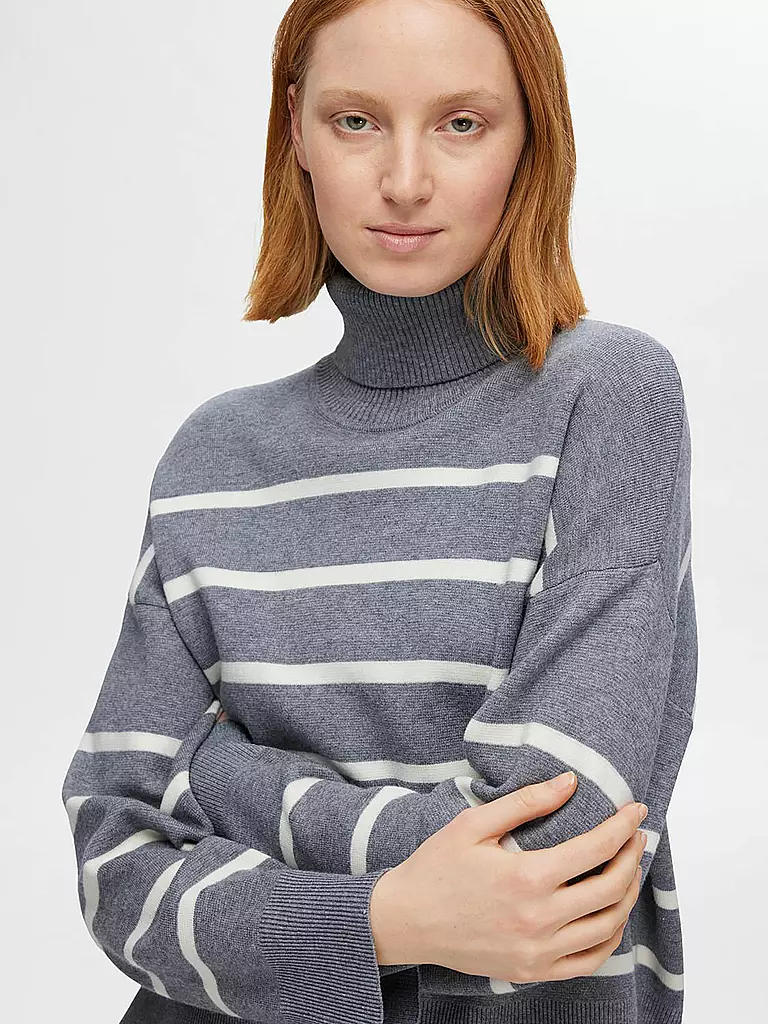SELECTED FEMME | Rollkragenpullover  SLFKAMMA | Grigio