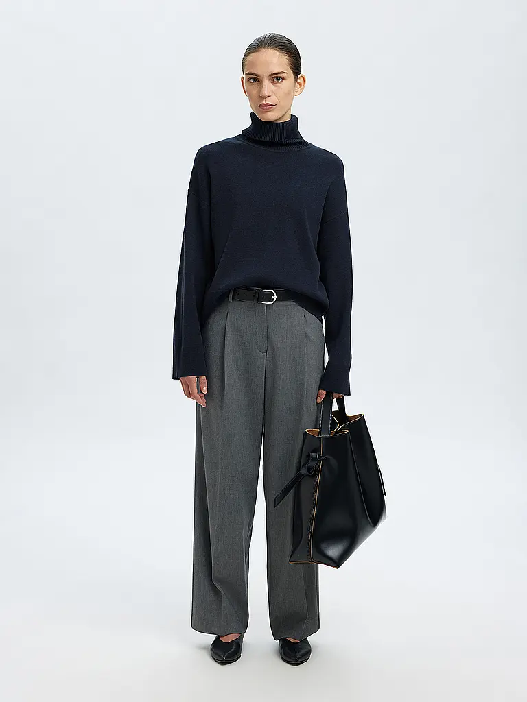 SELECTED FEMME | Rollkragenpullover SLFKAMMA | Blu scuro