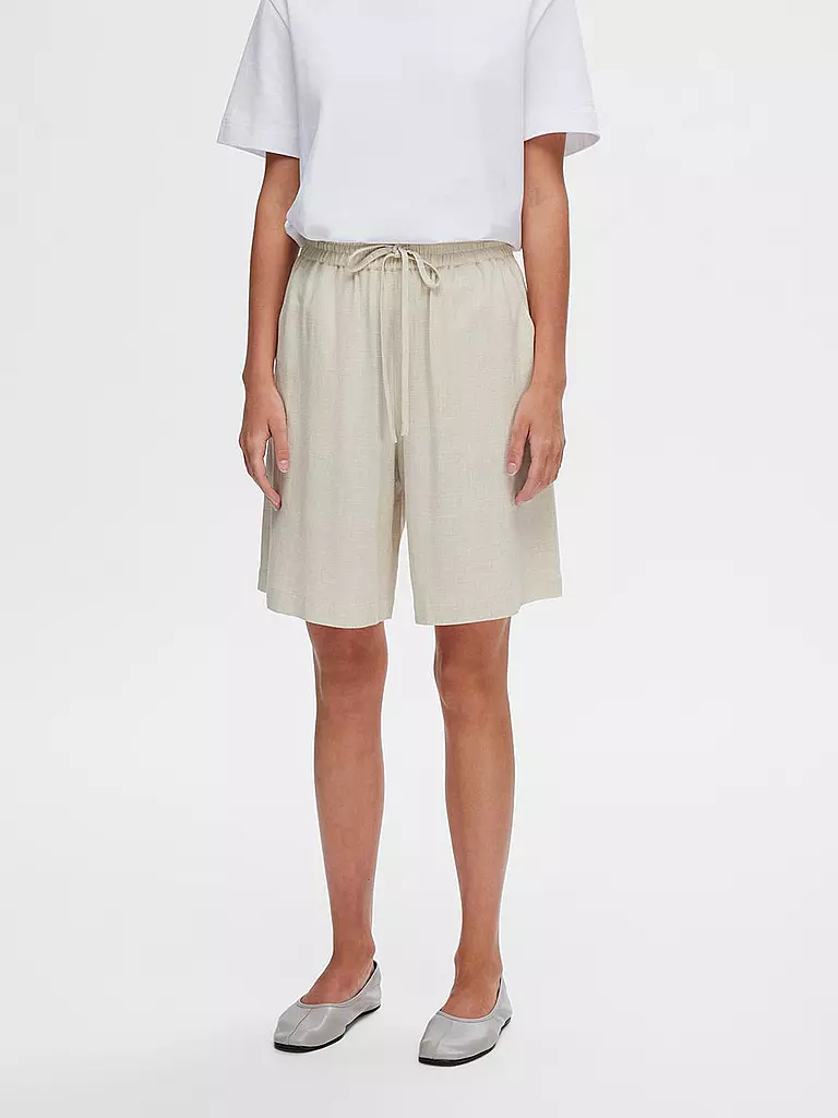 SELECTED FEMME | Shorts SLFVIVA | Beige