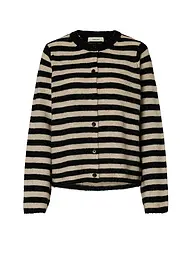 SELECTED FEMME | Cardigan SLFLULU
Marca: SELECTED FEMME
Colore: blu
Categorie: Moda, Donna

Lunghezza manica: Manica lunga
Scollo: Girocollo
Materiale: Lana, Maglia
Motivo: A righe
Vestibilità (capispalla): Regular | Nero