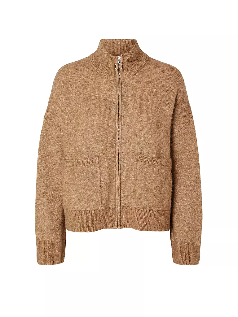 SELECTED FEMME | Strickjacke SLFSIA  | Cammello