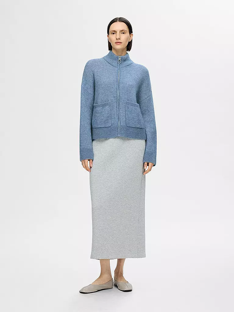 SELECTED FEMME | Strickjacke SLFSIA  | Blu chiaro