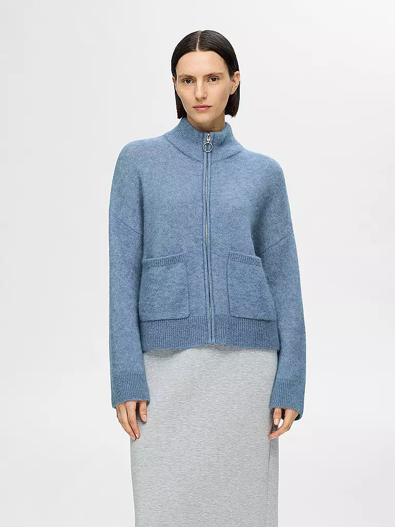 SELECTED FEMME | Strickjacke SLFSIA  | Blu chiaro