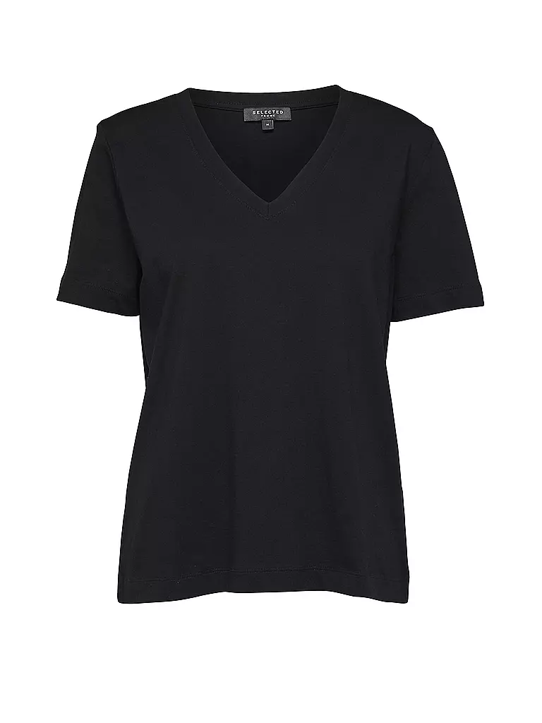 SELECTED FEMME | T-shirt "SLFSTANDARD" | Nero