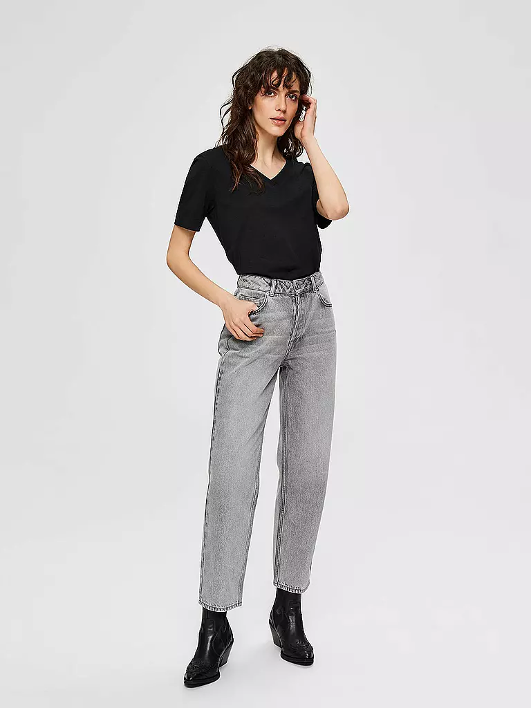 SELECTED FEMME | T-shirt "SLFSTANDARD" | Nero