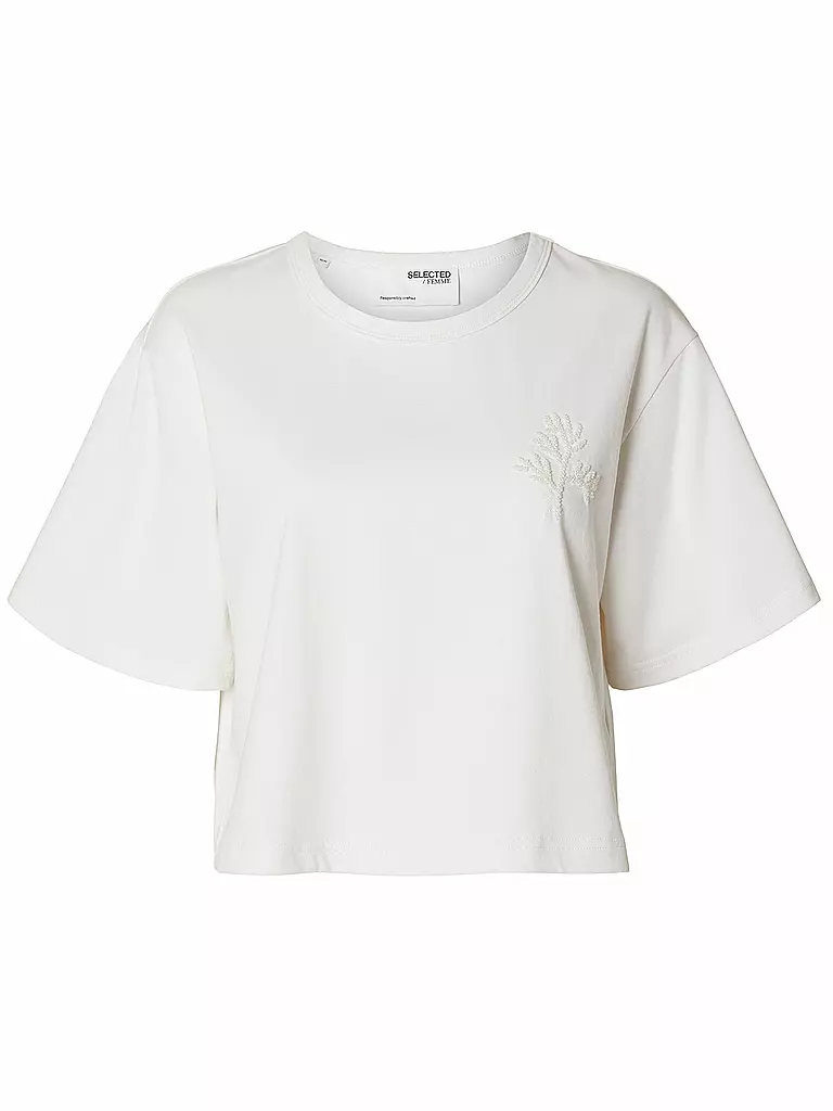 SELECTED FEMME | T-Shirt SLFMARITA | Bianco