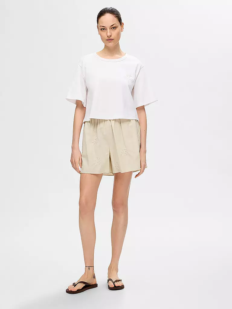 SELECTED FEMME | T-Shirt SLFMARITA | Bianco