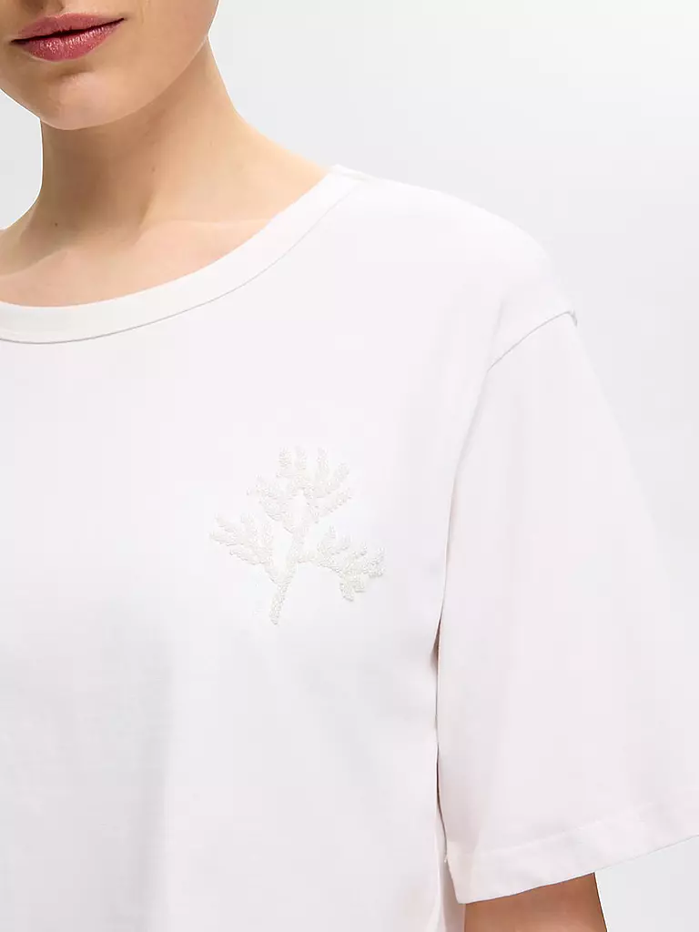 SELECTED FEMME | T-Shirt SLFMARITA | Bianco