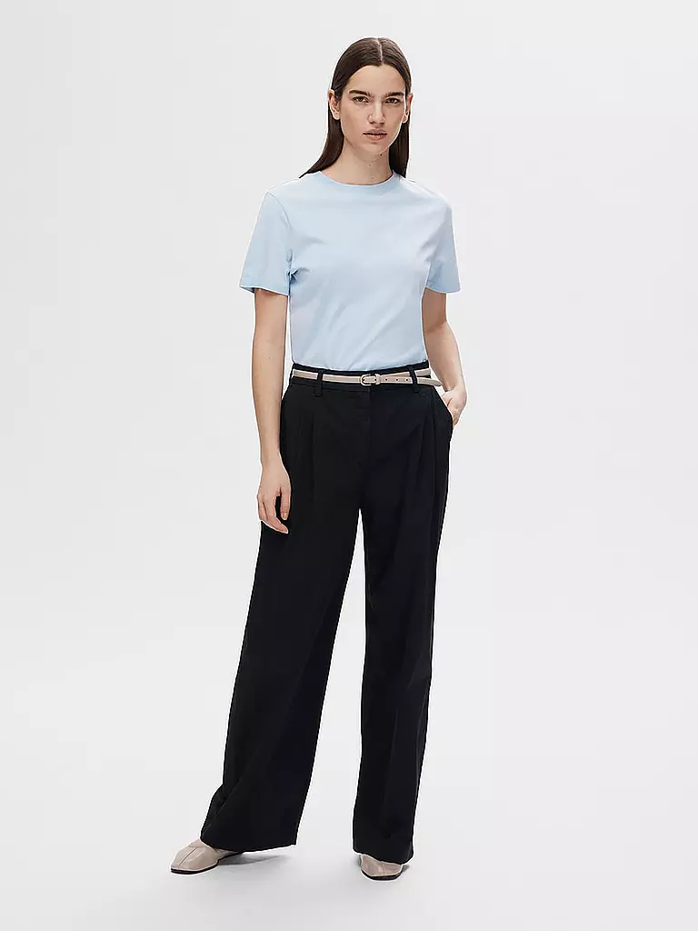 SELECTED FEMME | T-shirt SLFMYESSENTIAL | Blu chiaro