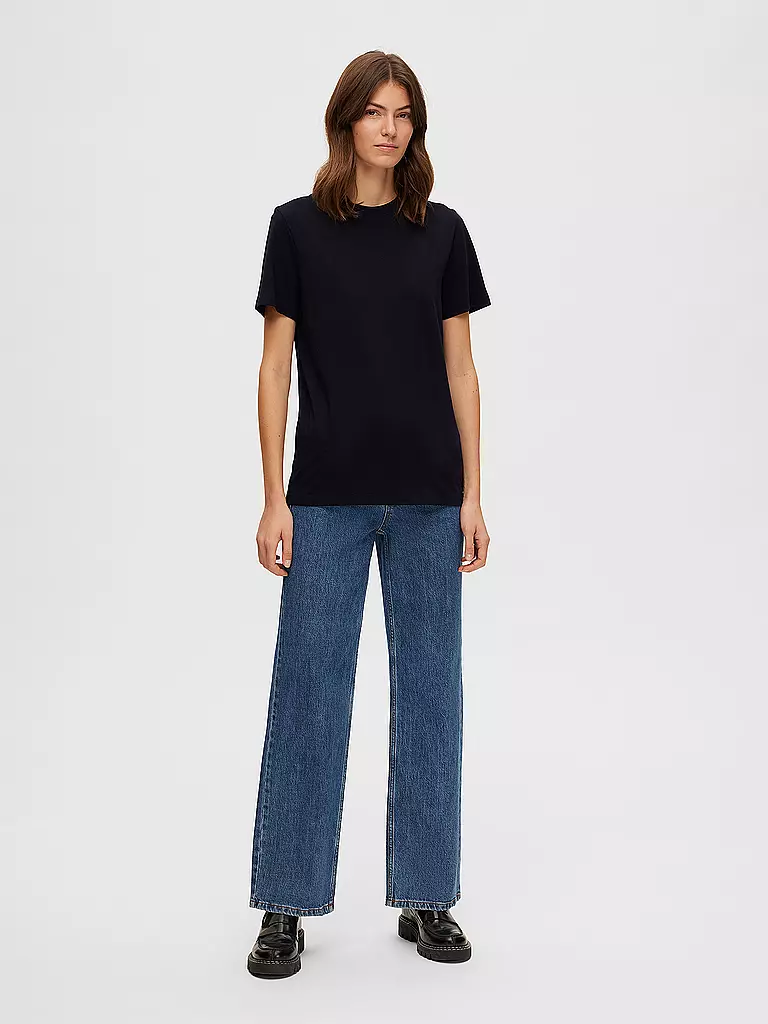 SELECTED FEMME | T-Shirt SLFMYESSENTIAL | Nero