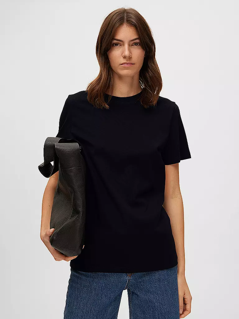 SELECTED FEMME | T-Shirt SLFMYESSENTIAL | Nero