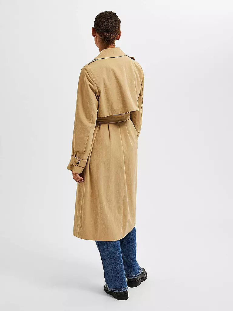SELECTED FEMME | Trenchcoat SLFSIA  | Cammello