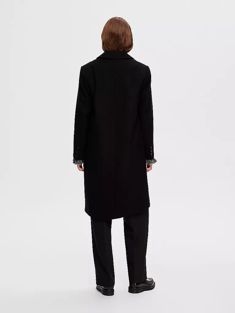 SELECTED FEMME | Wollmantel SLFALMA  | Nero