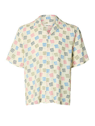 SELECTED | Camicia SLHRLXHOTEL AMOUR STAMPS AOP