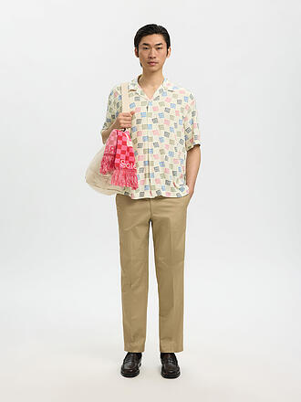 SELECTED | Camicia SLHRLXHOTEL AMOUR STAMPS AOP