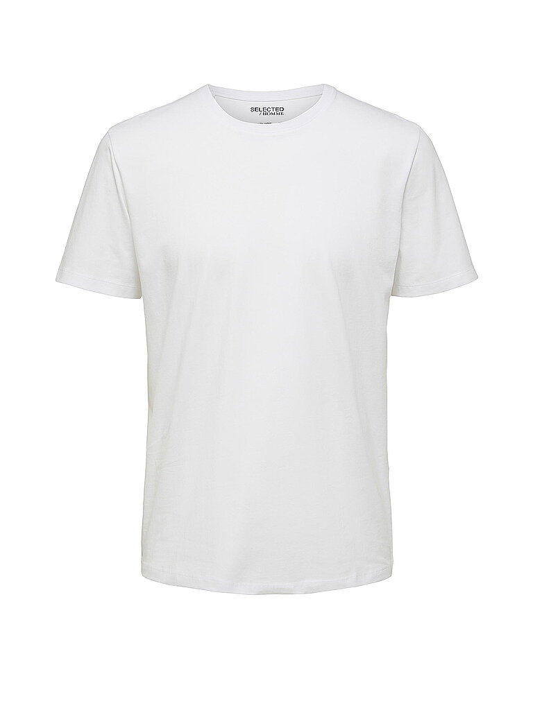 T-Shirt SLHASPEN bianco S
