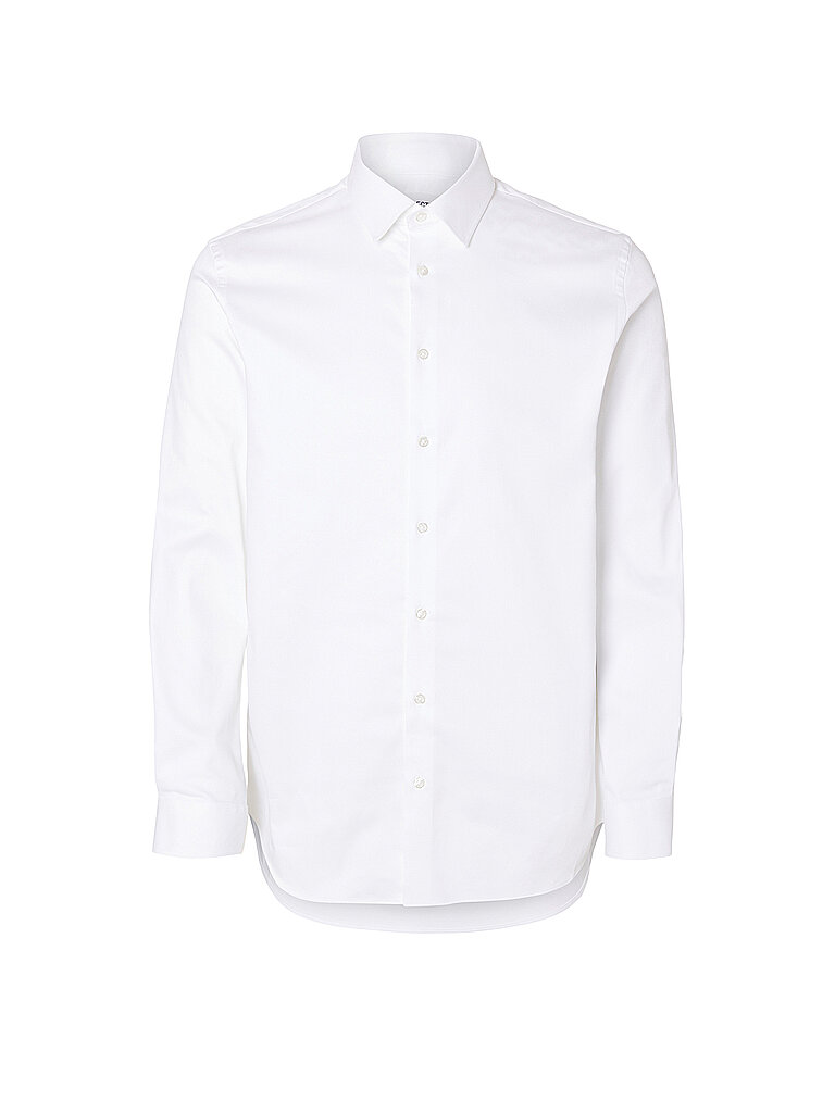 Camicia slim fit SLHSLIM-PERFORMANCE bianco XS