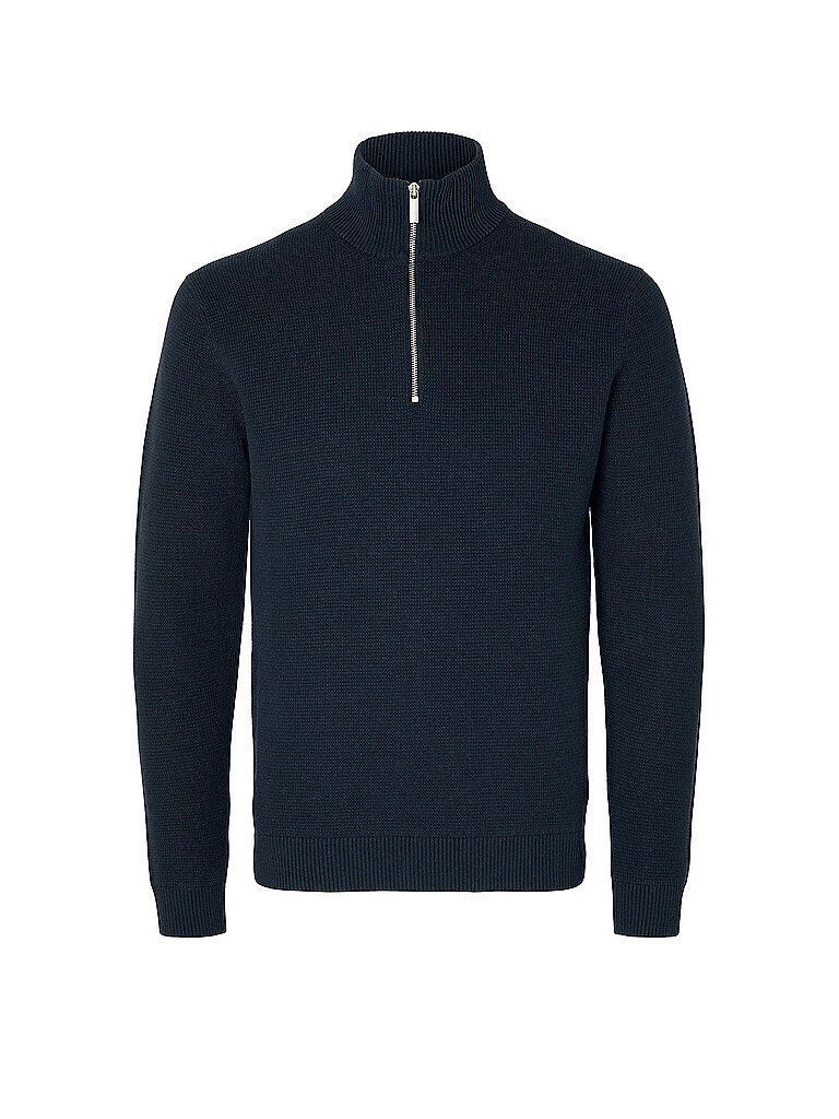 Pullover Troyer SLHDANE blu XL