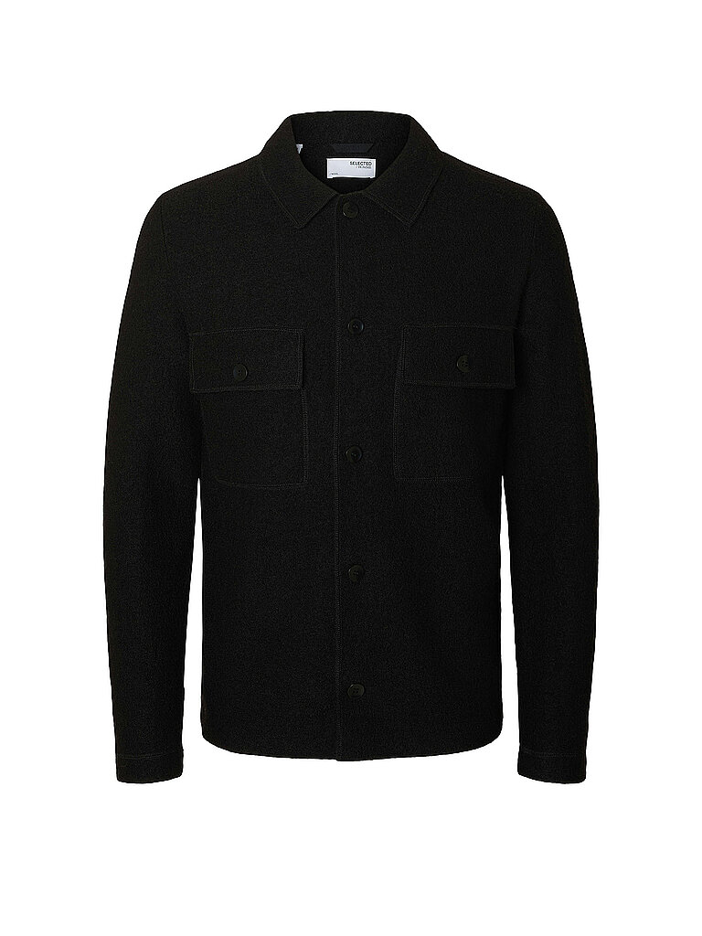 Overshirt SLHNEALY nero M