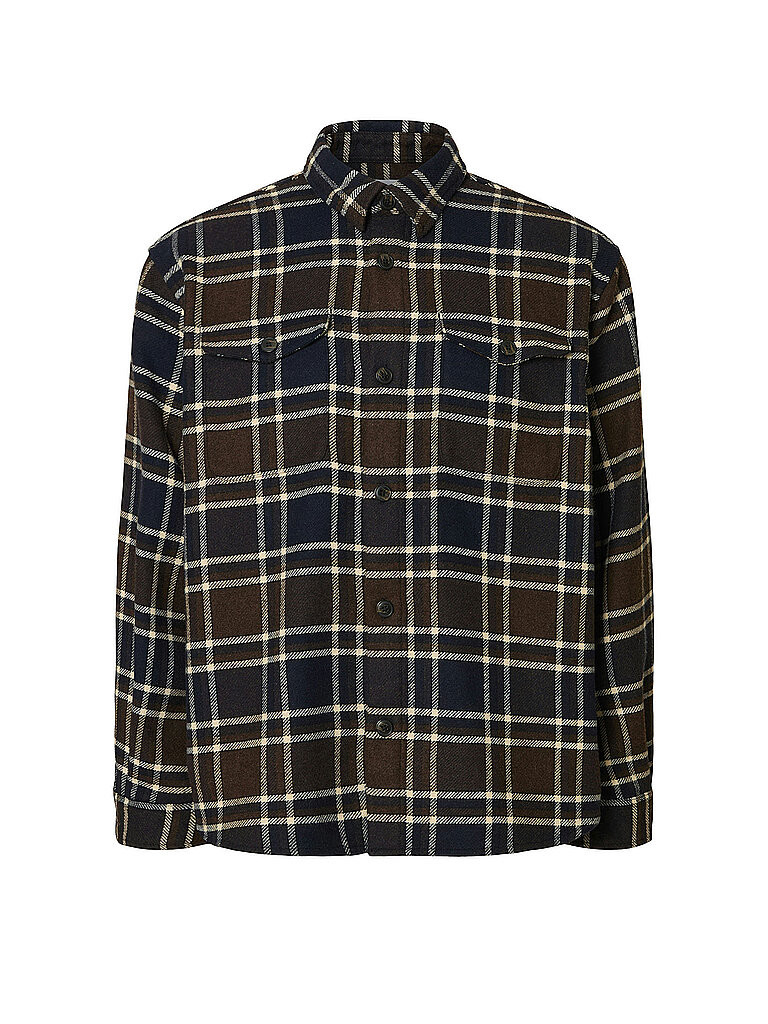 Overshirt SLHRLXPABLO blu XXL