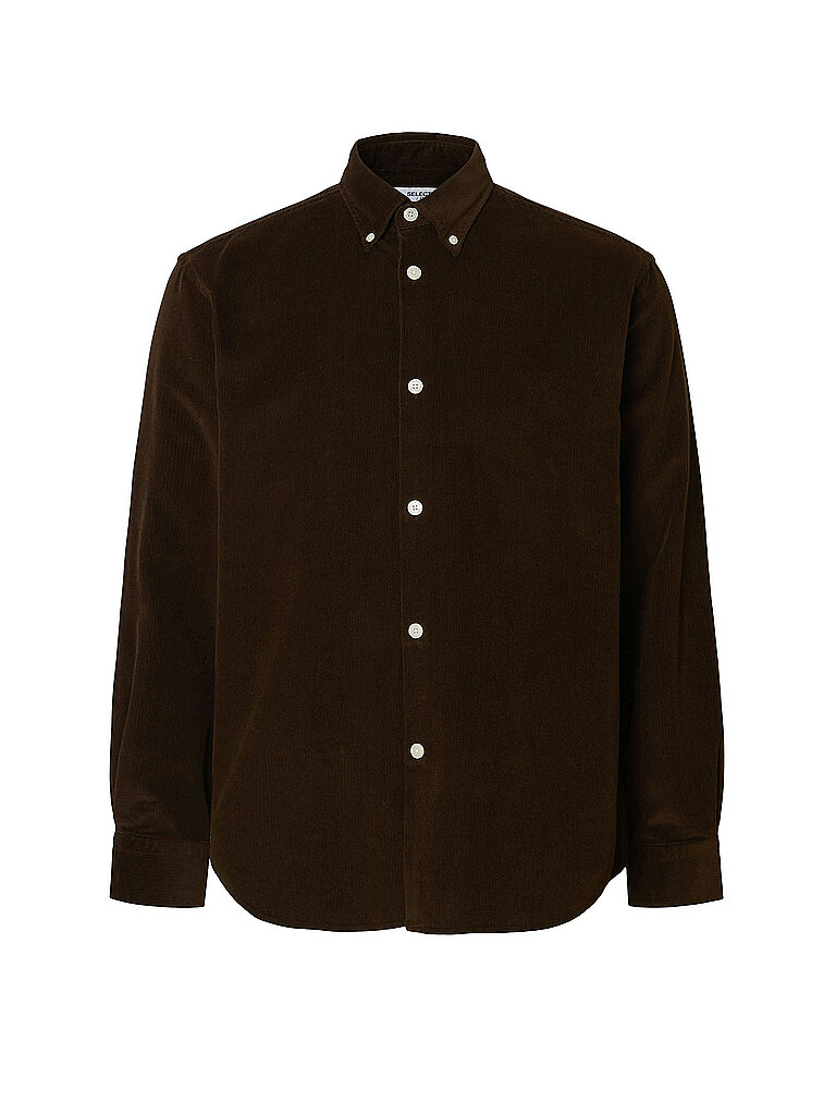 Camicia regular fit SLHREGDANNI nero XL