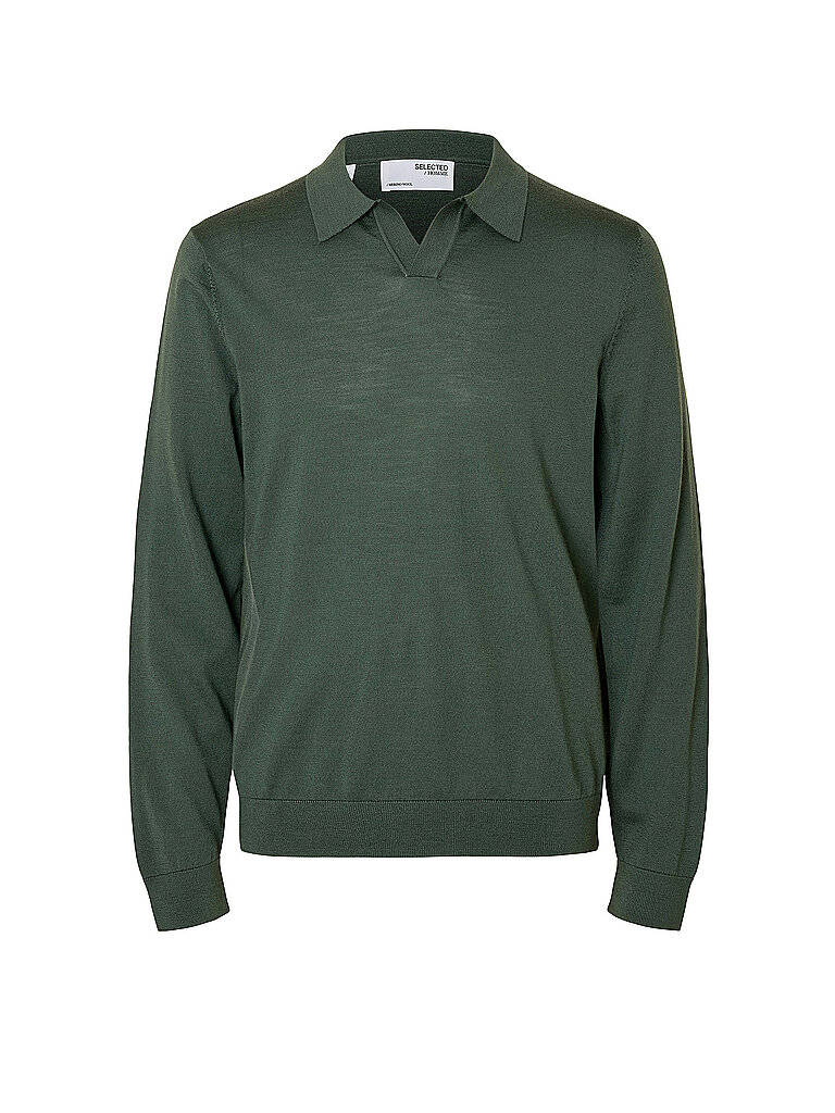 Pullover SLHTRAY verde scuro M