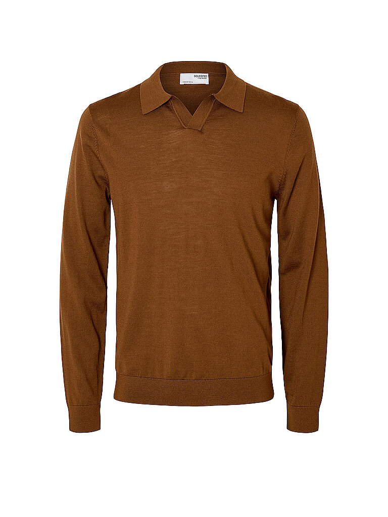 Pullover SLHTRAY marrone XL
