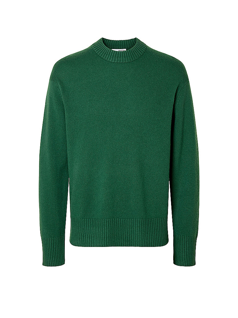 Pullover SLHCALLE verde scuro XL