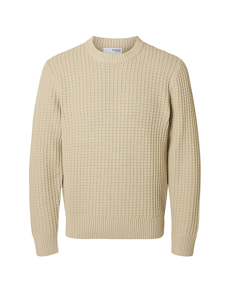Pullover SLHTOM beige XXL