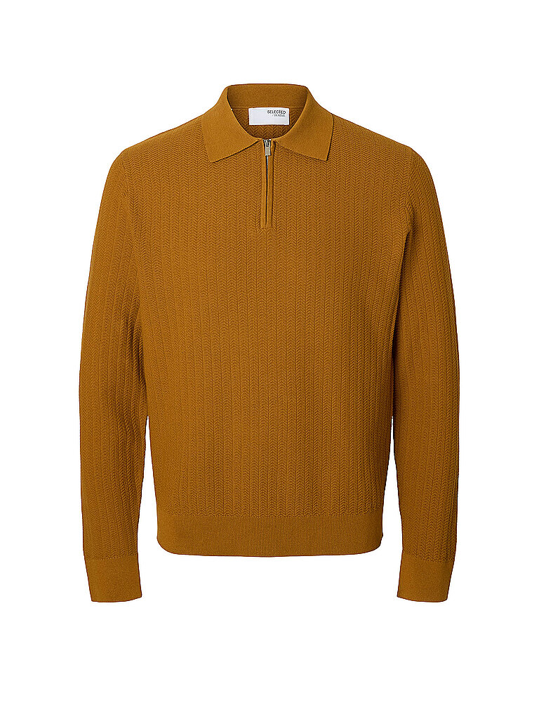 Poloshirt SLHCRAN marrone M