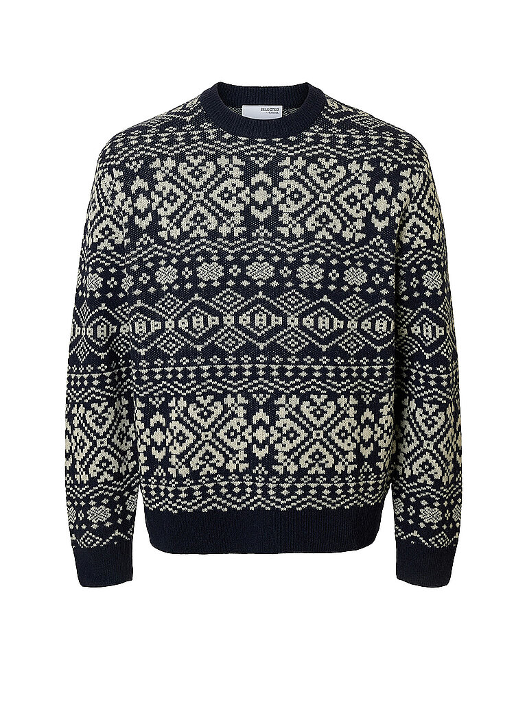 Pullover SLHHOLGER blu XL