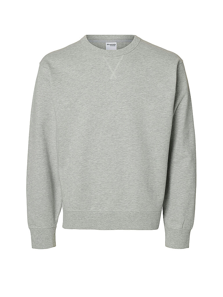 Maglione SLHRELAXLUKE grigio chiaro M