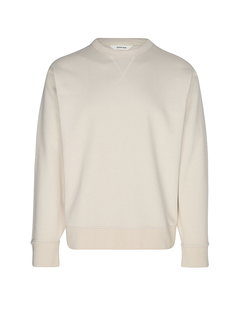 Sweater SLHRELAXLUKE beige XXL