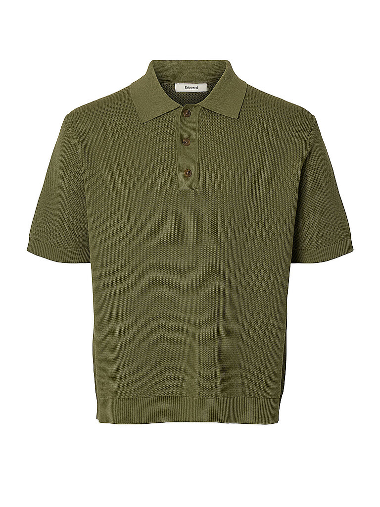 Poloshirt SLHDANE verde M