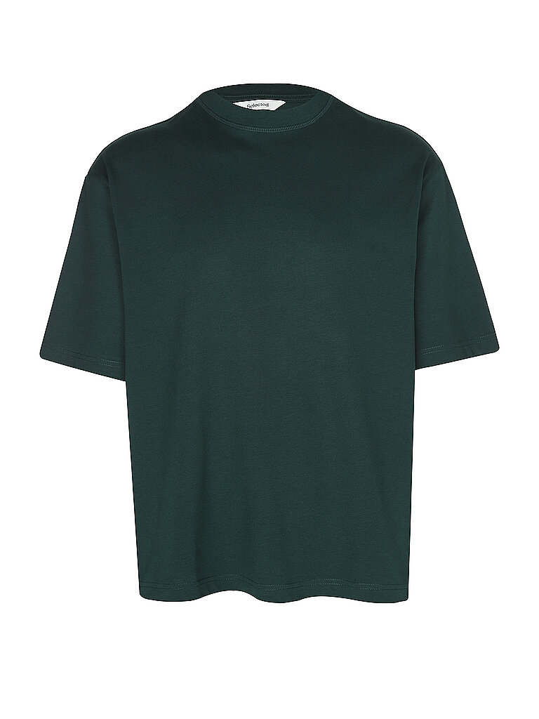 T-Shirt SLMRELAXASPEN verde scuro M