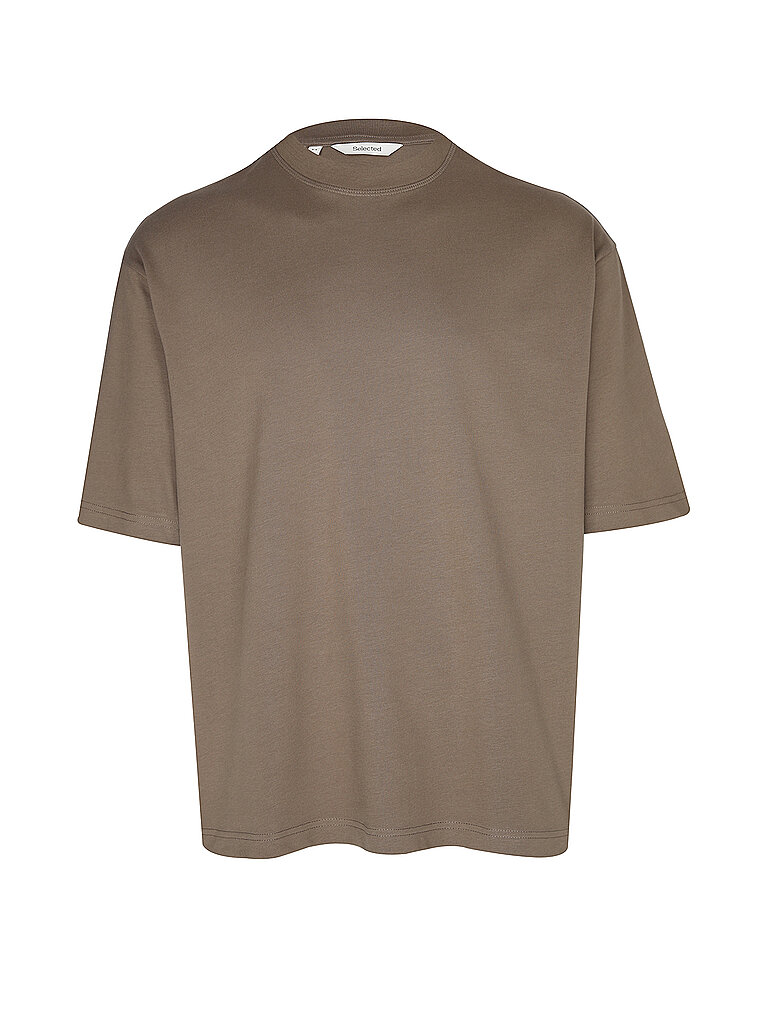 T-Shirt SLMRELAXASPEN marrone S