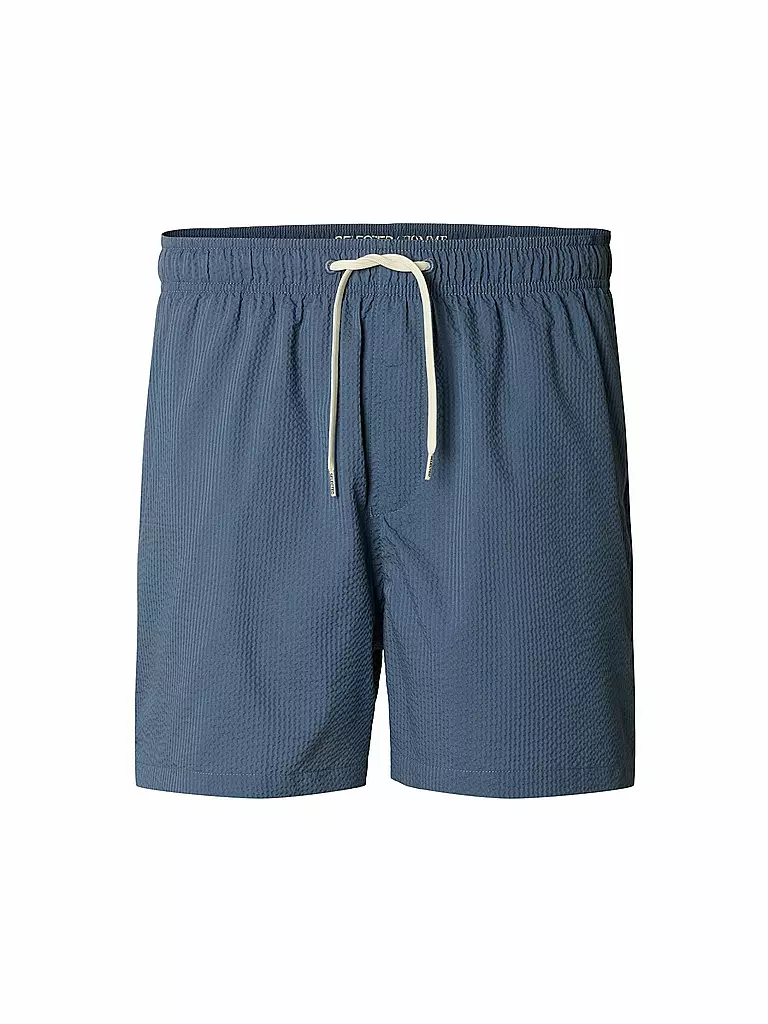 SELECTED | Badeshorts SLHCOOPER-SEERSUCKER | Blu