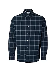 SELECTED | Camicia di flanella slim fit SLHSLIMOWEN | Grigio