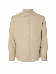 SELECTED | Camicia di flanella slim fit SLHSLIMOWEN | Crema