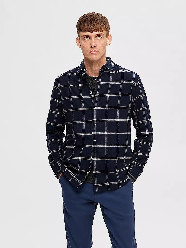 SELECTED | Camicia di flanella slim fit SLHSLIMOWEN | 